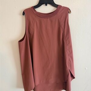 Athleta Sleeveless Rose Brown Tank